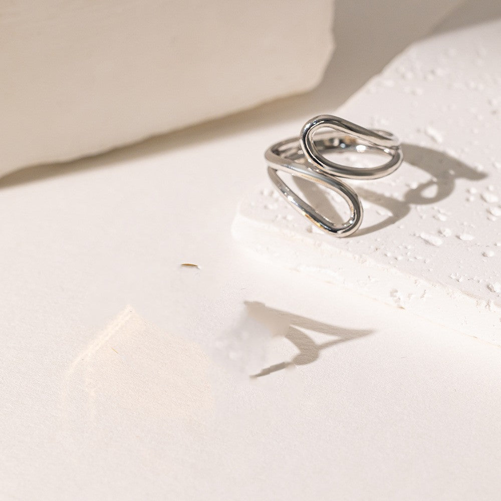 Stainless Steel Vintage Jewelry 18K Gold