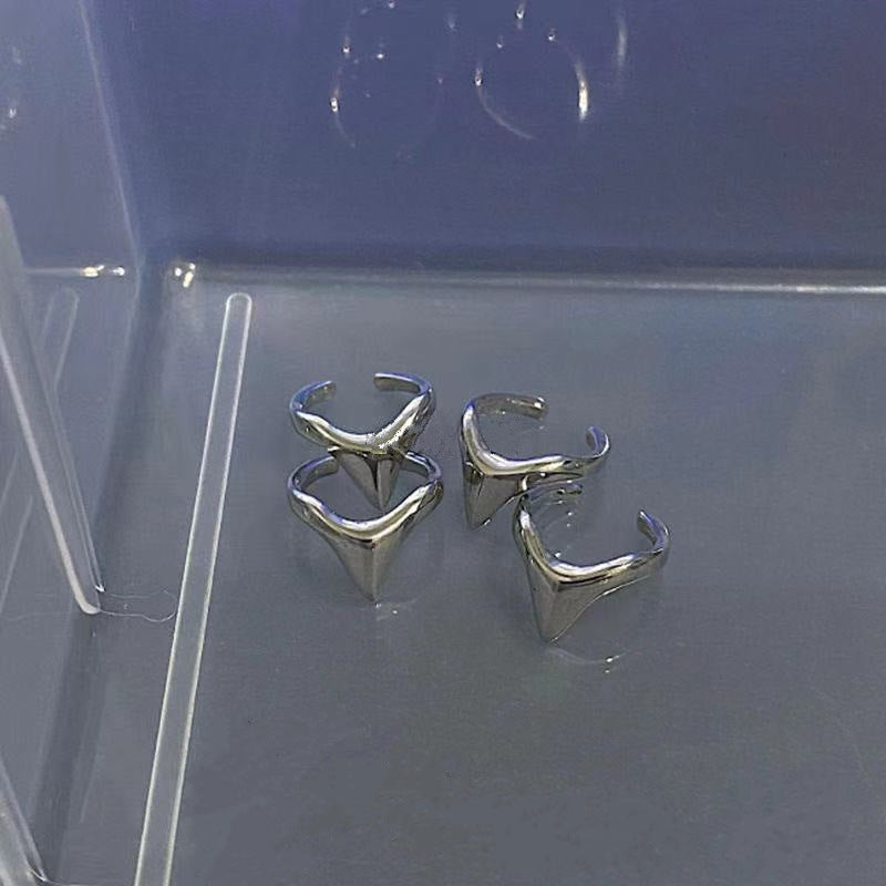 Simple And Cold Style Hip-hop Creative Nail Ring