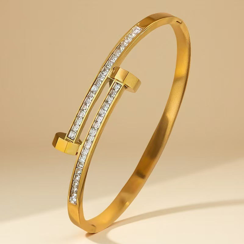 Affordable Luxury Versatile Titanium Steel Bracelet