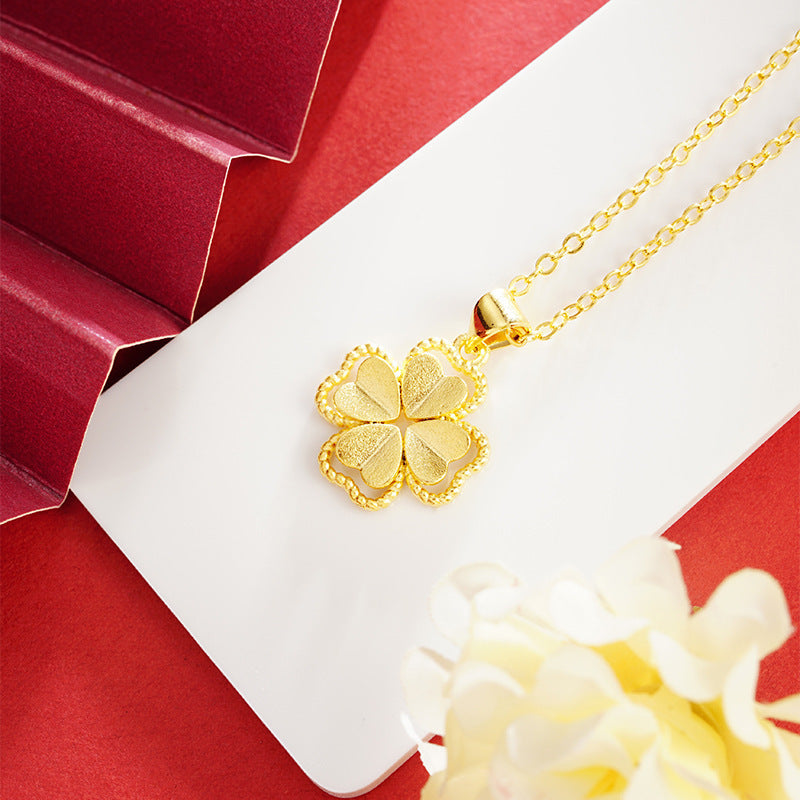 Womens Fashionable Clavicle Chain Necklace With PendantColorfast For Up To Nine Years