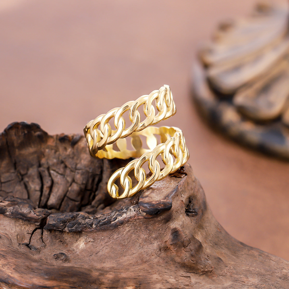 Niche, Minimalist, Adjustable Stainless Steel Ring