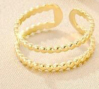 Retro-style Titanium Steel Couple Rings